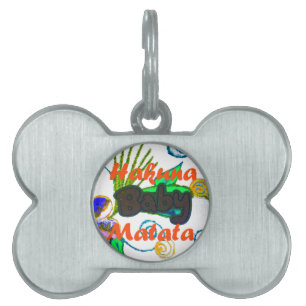 Hakuna Matata Baby.png Pet Name Tag