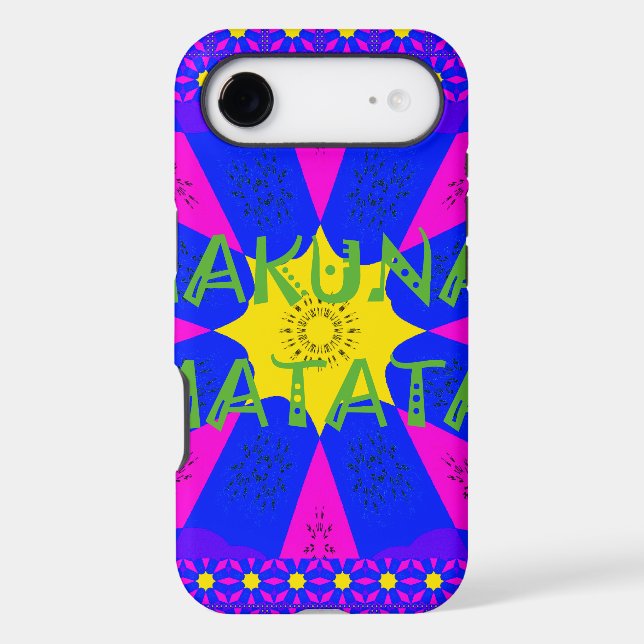 Hakuna Matata Beautiful Amazing Design Colours (Back)