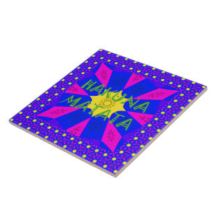Hakuna Matata Beautiful Amazing Design Colours Tile