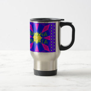 Hakuna Matata Beautiful Amazing Design Colours Travel Mug
