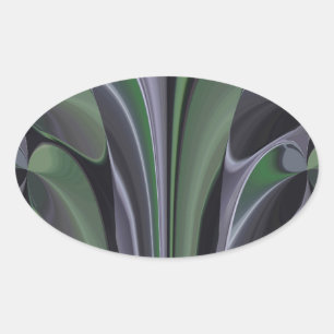 Hakuna Matata Beautiful ECO Friendly Graphics Oval Sticker