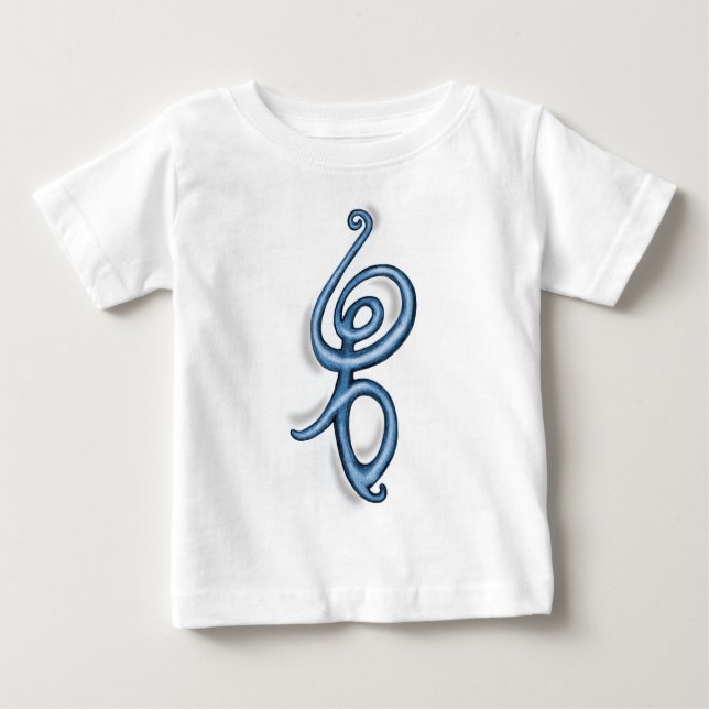 Hakuna Matata ~ blue symbol Baby T-Shirt (Front)
