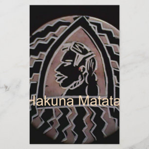 Hakuna Matata Bongo Flavour. Stationery