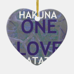 HAKUNA MATATA CERAMIC TREE DECORATION