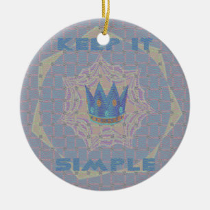 Hakuna matata ceramic tree decoration