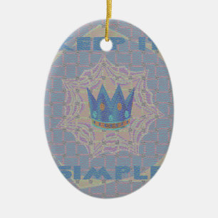 Hakuna matata ceramic tree decoration