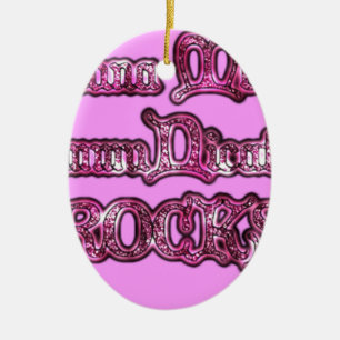 Hakuna Matata Communication ROCKS Art Print Ceramic Tree Decoration