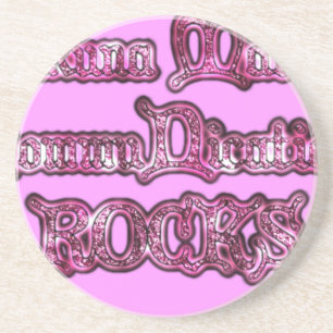 Hakuna Matata Communication ROCKS Art Print Coaster