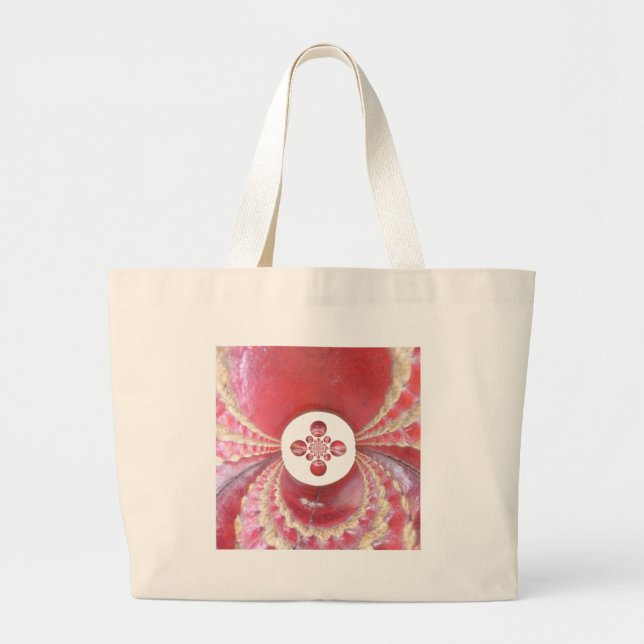 Hakuna matata cricket balls designs large tote bag (Front)