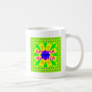 Hakuna Matata - Geometrical Global inspired custom Coffee Mug