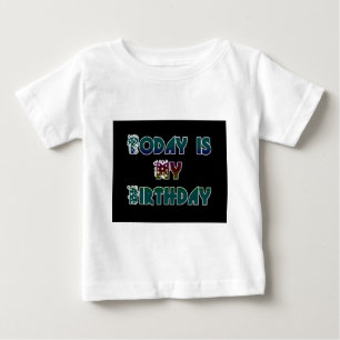 Hakuna Matata Gift Today is my Birthday.png Baby T-Shirt