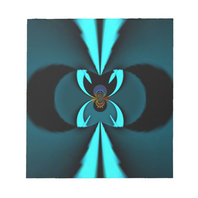 Hakuna Matata Gifts Blue Shield Notepad (Front)