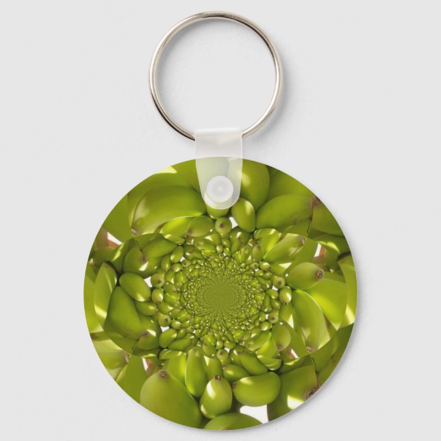 Hakuna Matata Going Bananas.jpg Key Ring (Front)
