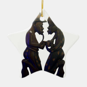 Hakuna Matata Having fun Old School is the best Ceramic Tree Decoration