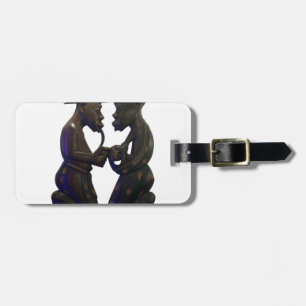 Hakuna Matata Having fun Old School is the best Luggage Tag