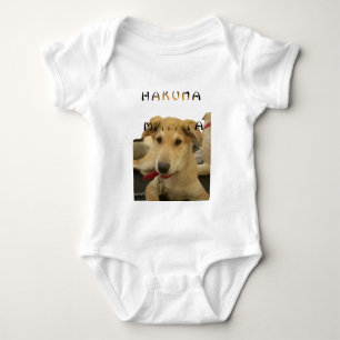 Hakuna Matata I know what you are thinking pinctur Baby Bodysuit