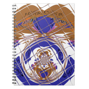 Hakuna Matata I love  Ethiopia Color design.png Spiral Notebook