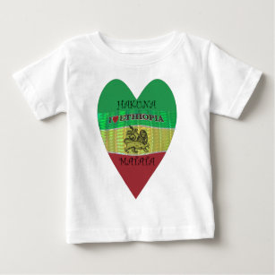 Hakuna Matata I love Ethiopia Colours.png Baby T-Shirt