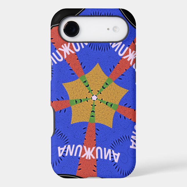 Hakuna Matata Iridiscent Blue (Back)