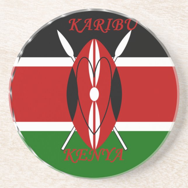 Hakuna matata Karaibu Kenya Coaster (Front)