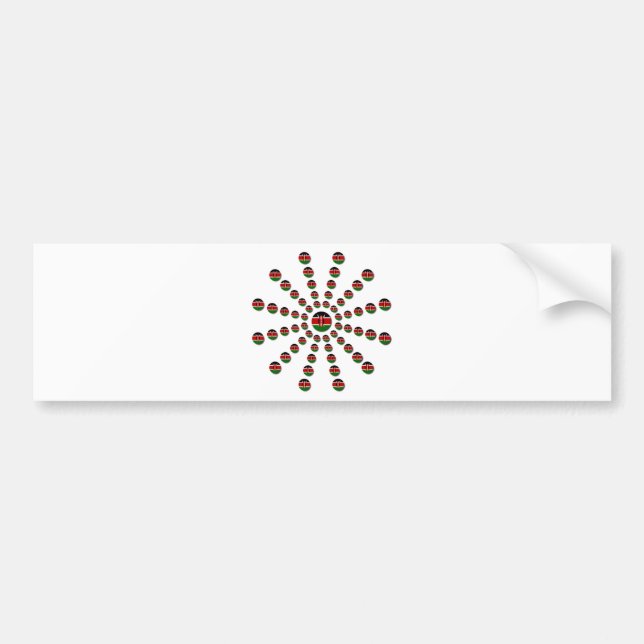 Hakuna Matata Kenya Bumper Sticker (Front)