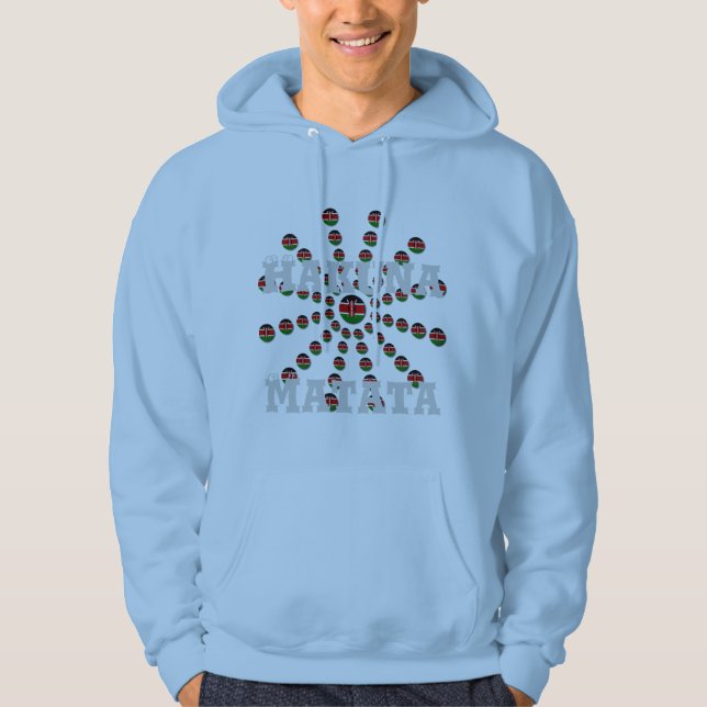 Hakuna Matata Kenya California Pullover Hoodie (Front)