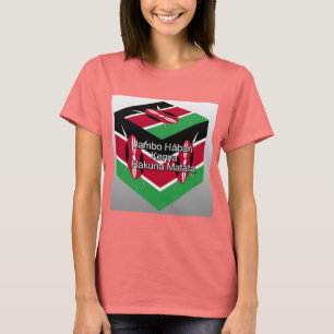 Hakuna Matata Kenya Create Your Own Lovely Flag T-Shirt