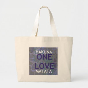 HAKUNA MATATA LARGE TOTE BAG