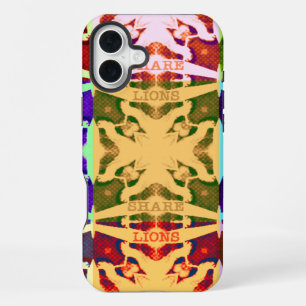 Hakuna Matata lions gift iPhone 16 Plus Case