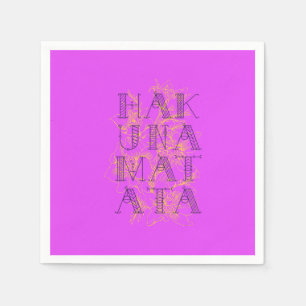 Hakuna Matata Napkin