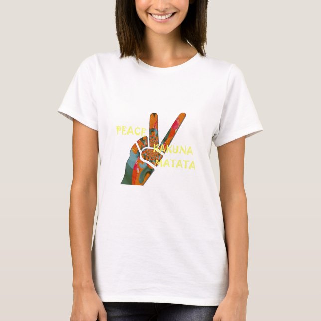 Hakuna Matata Peace T-Shirt (Front)