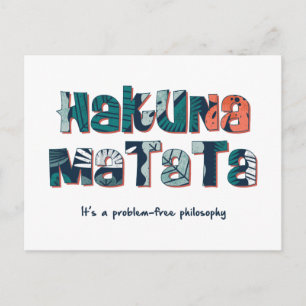 Hakuna Matata Postcard
