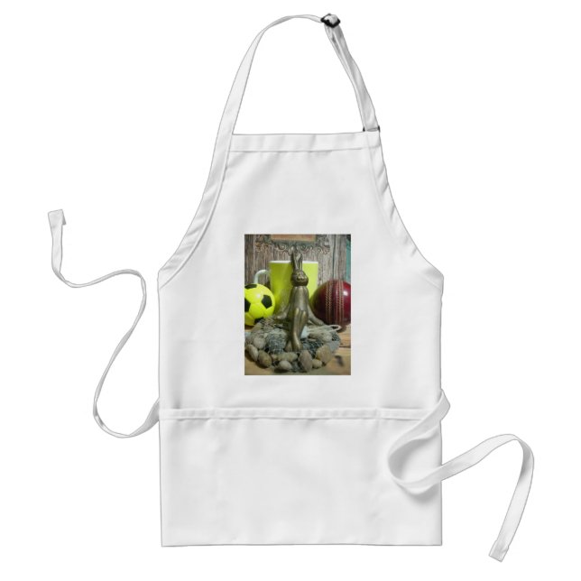 Hakuna Matata Rabbit Chilling back.png Standard Apron (Front)