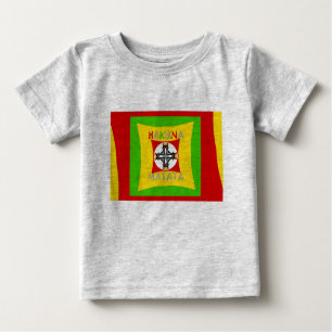 Hakuna Matata Rasta Colour Red Golden Green Baby T-Shirt