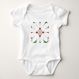HAKUNA MATATA RED GREEN BABY BODYSUIT