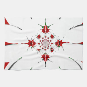 HAKUNA MATATA RED GREEN TEA TOWEL