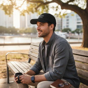 Hakuna Matata: Silver Premium Headwear Achempong Embroidered Hat