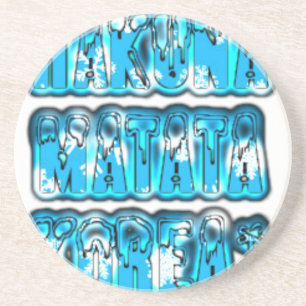 Hakuna Matata South Korea Art Print/Graphic Coaster