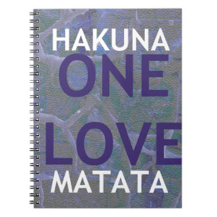 HAKUNA MATATA SPIRAL NOTEBOOK