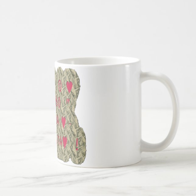 Hakuna Matata Talk Money Art Print Design Coffee Mug (Right)