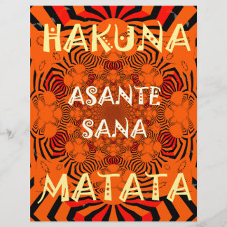 Hakuna Matata Uniquely Exceptionally latest patter