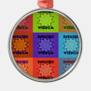 Hakuna Matata Wisdom Enriched Metal Tree Decoration