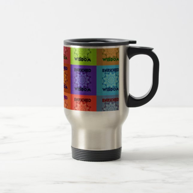 Hakuna Matata Wisdom Enriched Travel Mug (Right)