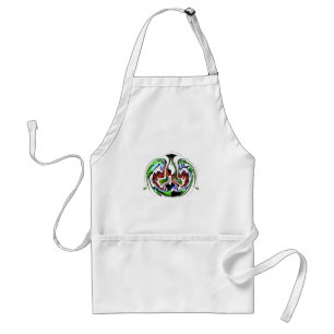 Hakuna Matata with Abstract Whirl and Gradients Standard Apron