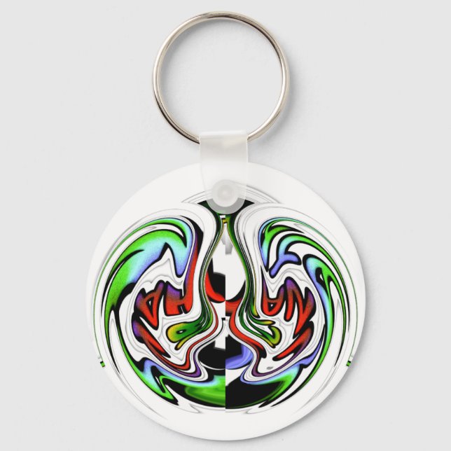 HakunaMatata hakunamatata gift colours Key Ring (Front)