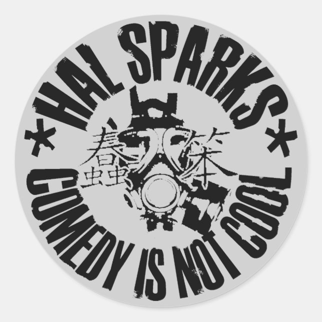 Hal Sparks Stand up sticker (Front)