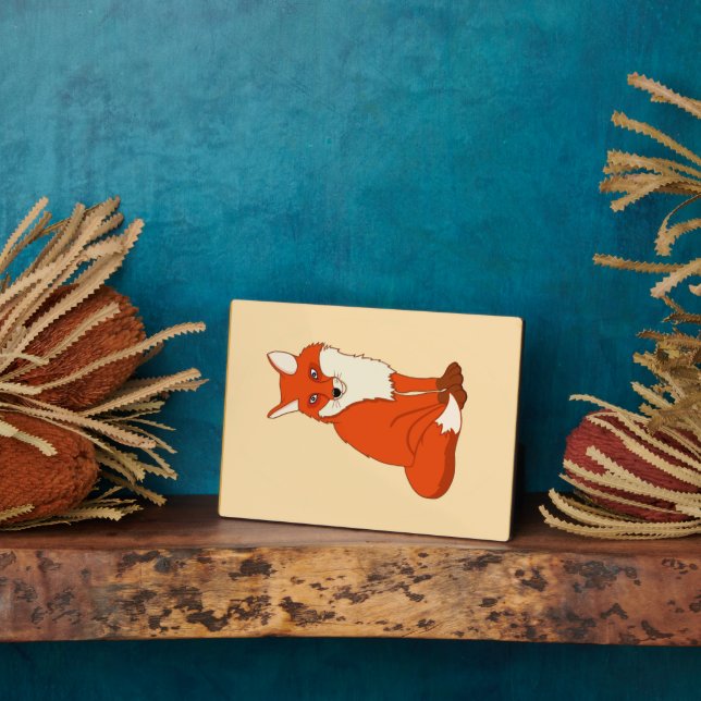 Hala the Good Fox Plaque (Side)