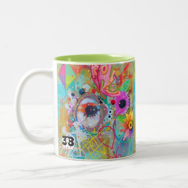 Halcyon Days Collection Two-Tone Coffee Mug (Left)