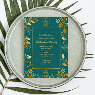Haldi Kumkum Ceremony Invitation
