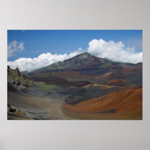 Haleakala Crater, Maui, Hawaii Poster
